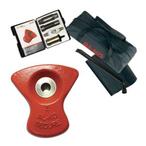 Picture of the compact AL-KO Secure Wheel Lock kit